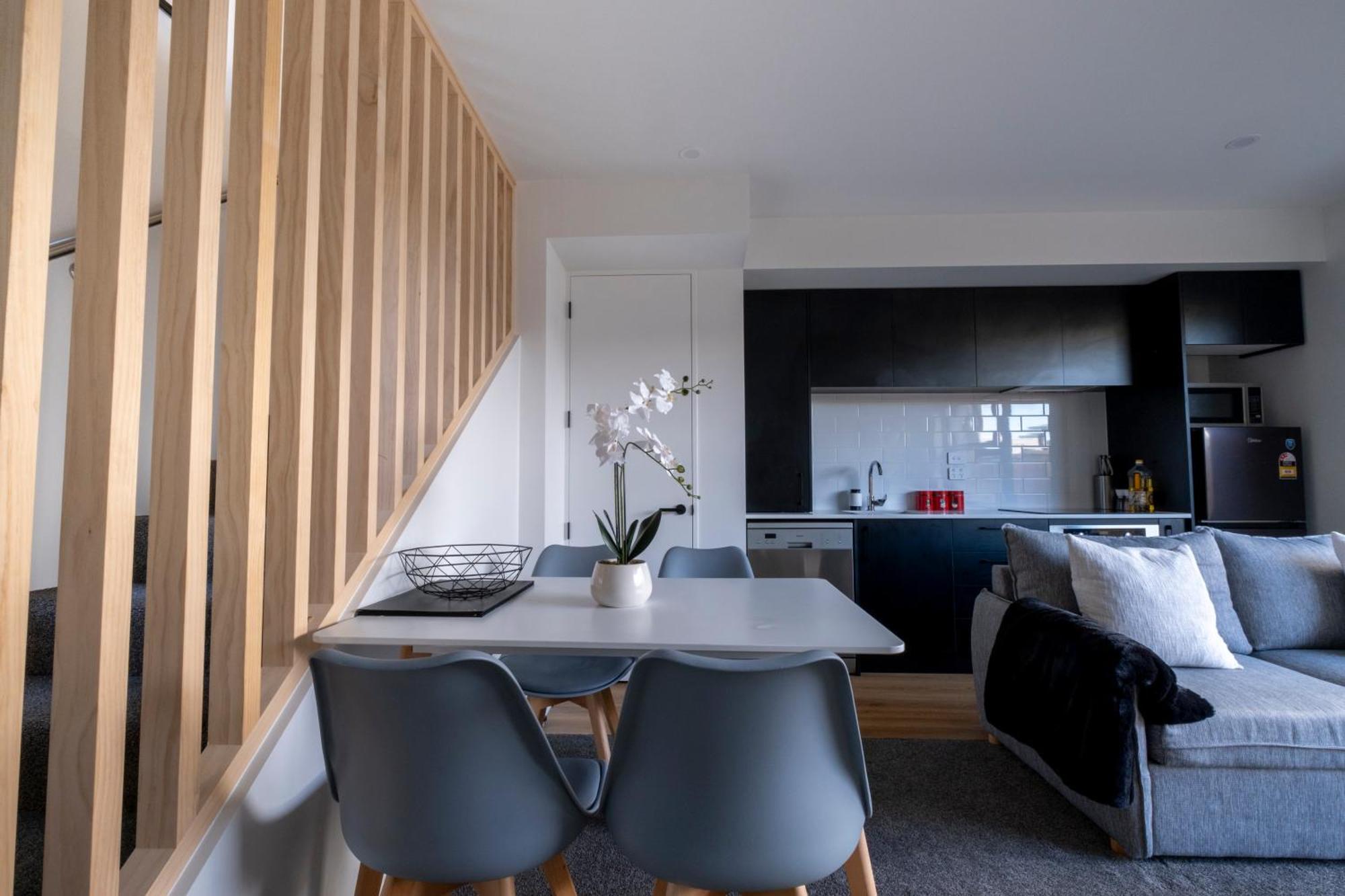 Luxury 2 Bed Townhome In Cbd Christchurch Exterior foto